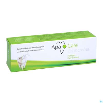 Sie sehen eine Packung Zahnpaste Apacare Reminieralisierende Zahncreme 75ml, Produktbild: 03 Zahnpaste Apacare Reminieralisierende Zahncreme 75ml, A-Nr.: 3821016 - 03